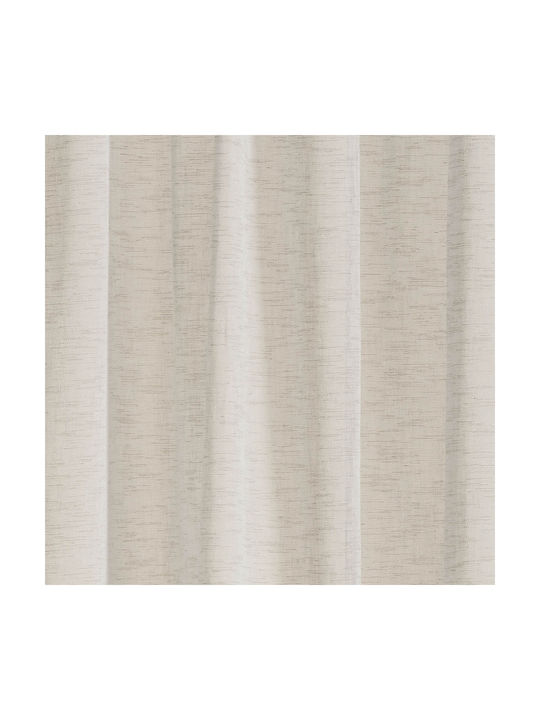 Easy Home Harmonica Curtain 270x140cm Grey Tape