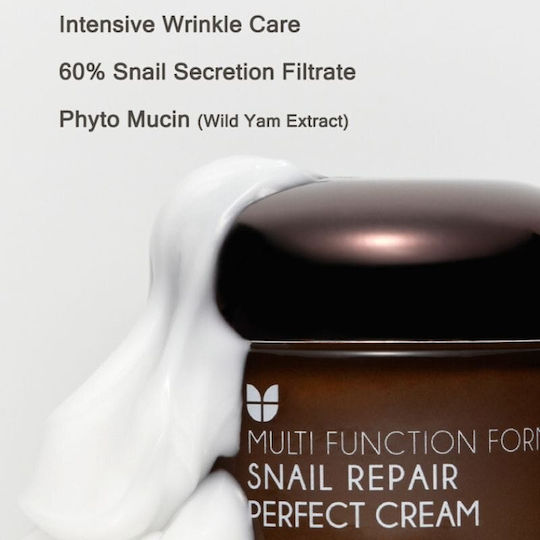 Mizon Snail Repair Perfect Cream Moisturizing Face Cream with Niacinamide & Snail Slime 50ml