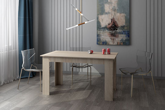 Hazel Τραπεζαρίας Sonoma 140x80x75εκ. Hazel Τραπεζαρίας Sonoma 140x80x75εκ.