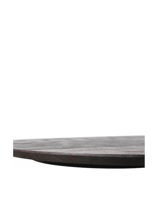 Masă Sala de mese din Lemn Masiv & Metal Maro 280x110x77buc