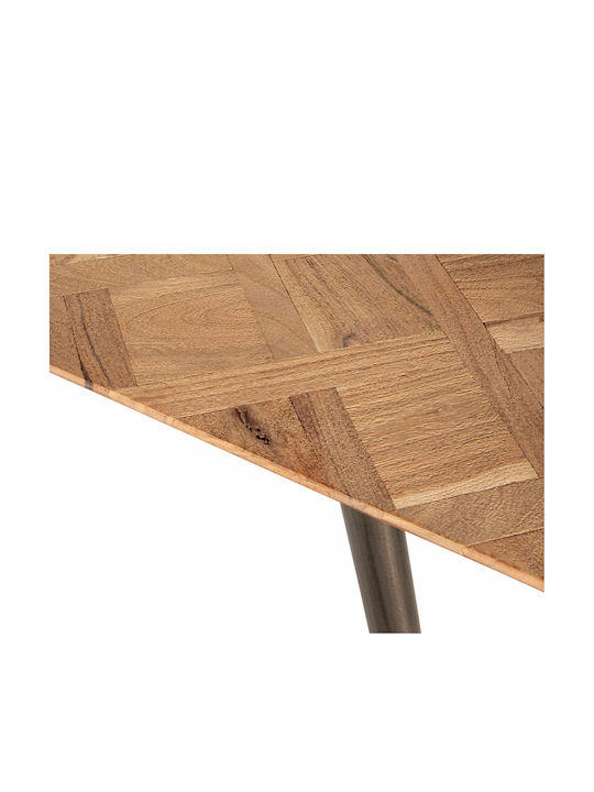 Masă Sala de mese din Lemn Masiv Natural 200x90x77buc