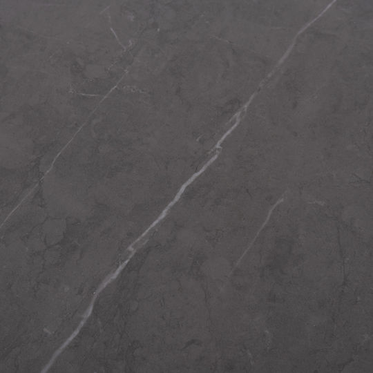 Punder Dining Table with Stone Surface Gray 220x100x75cm