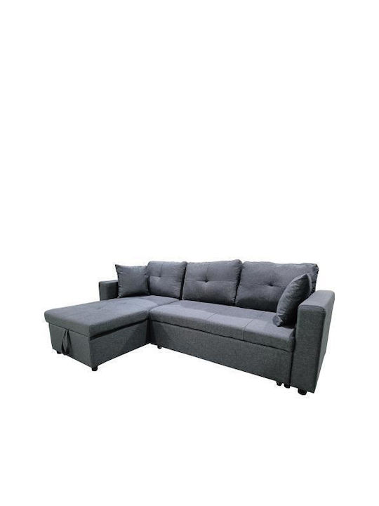 Marcela Ecke Sofa Sofa mit Umkehrbarer Winkel Gray 224x147x83cm