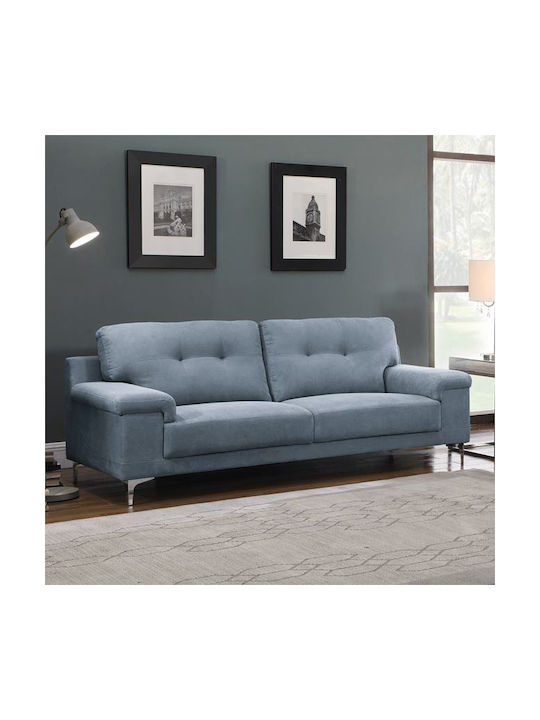 Dreisitzer Sofa Blau-Ghi 211x89x85cm E965,31