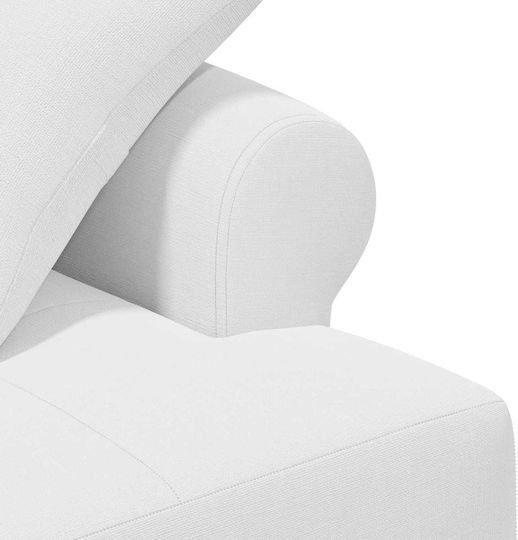 Doppelsitzer Sofa Weiß 120x65x79cm