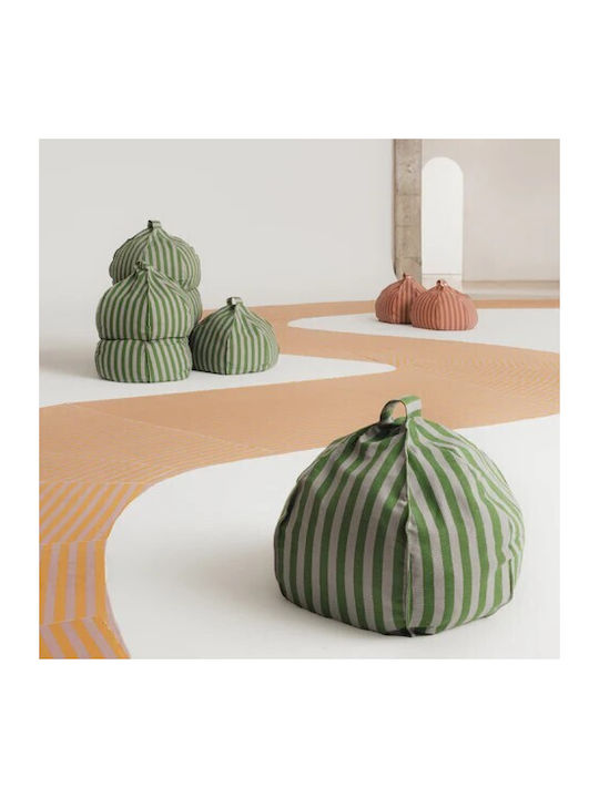 Nobodinoz Sitzsäcke & Poufs Nackenrolle Vibes Rosa Mauve 70x70x30cm