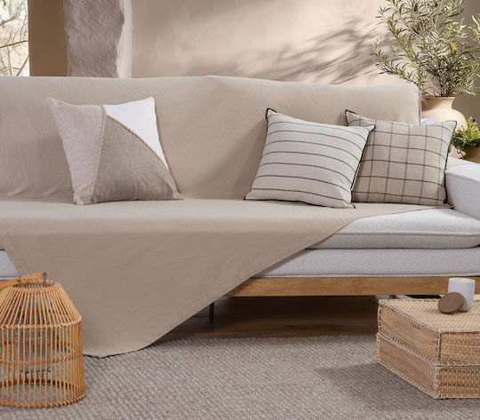 Nef-Nef Homeware Betty Покривка За Триместен Диван 180x300см Зелен