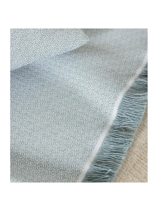 Nima Iris Ριχτάρι Πολυθρόνας Chenille 180x180εκ. Petrol