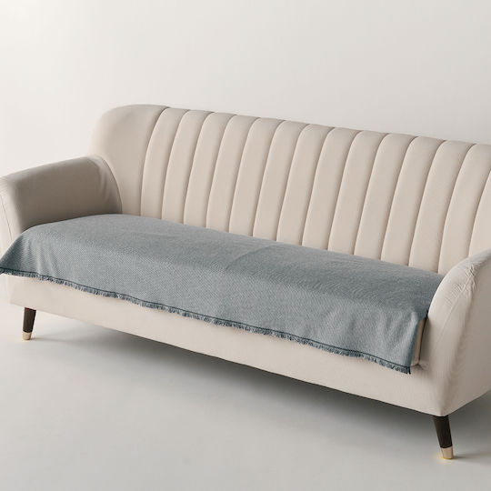 Kentia Everan Ριχτάρι Πολυθρόνας 85x140εκ. Grey