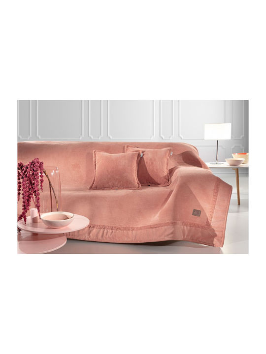 Guy Laroche Rubicon Sesselüberwurf Samtig 170x150cm Coralo