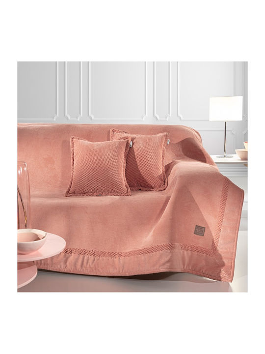 Guy Laroche Rubicon Sesselüberwurf Samtig 170x150cm Coralo
