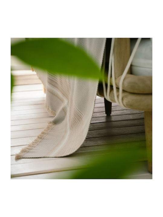 Gofis Home Kelda Sofa Throw Knitted 180x250cm Sand Beige 174/06