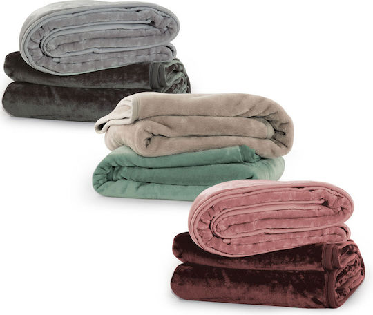 Nef-Nef Homeware Loft Velvet Double Blanket 220x240cm