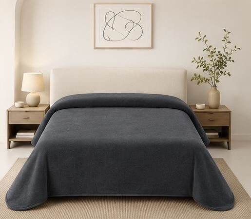 Linea Home Beverly Едно Одеяло 160x220см Антрацит