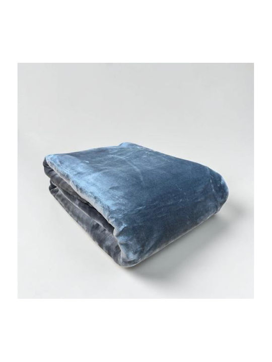 Linea Home Beverly Pătură Piqué Simplă 160x220 cm Antracit