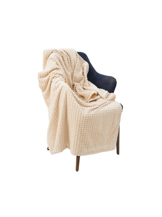 Heinner Fleece-Decke Doppel 200x220cm Grau