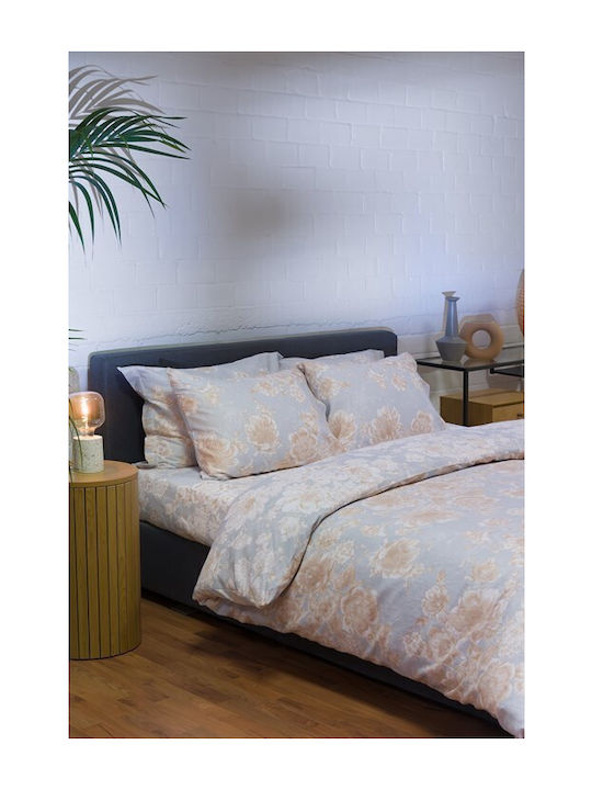 Biokarpet Bettbezüge Diamond 253 Pearl Sky-Set Bettbezüge Einzel