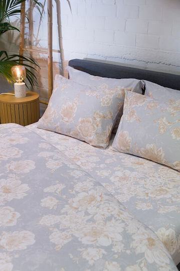Viokarpet Duvet Cover Diamond 253 Pearl Sky Set Duvet Cover Single