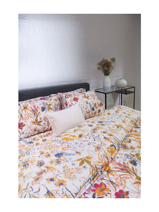 Viokarpet Duvet Cover Diamond 251 Emerald Yellow Set Duvet Cover Single