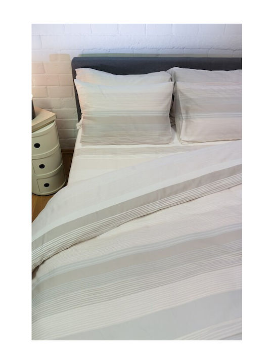 Biokarpet Bettbezüge Diamond 254 Opal Graue Set Bettbezüge Einzel