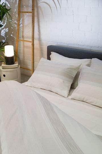 Viokarpet Duvet Cover Diamond 254 Opal Grey Set Duvet Cover Single