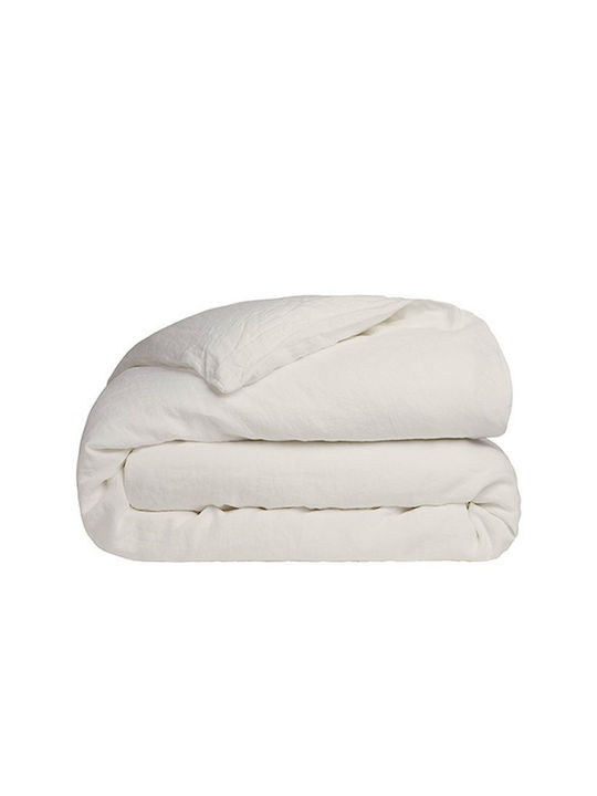 Sunshine Cotton Feelings Single Duvet Cover 170x250 Ecru