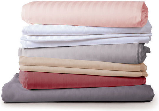 Nef-Nef Homeware Duvet Cover Set Cotton Queen with 2 Pillowcases 240x220 Elements Bordo