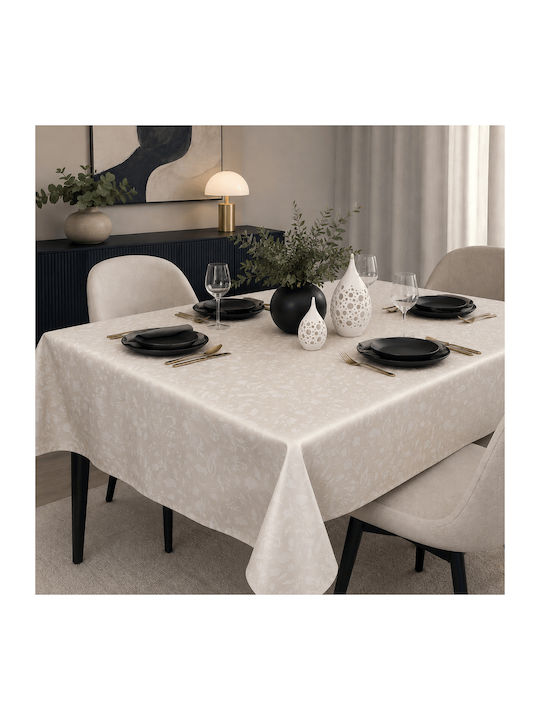 Astron Italy Τραπεζομάντηλο Beige 140x280εκ.
