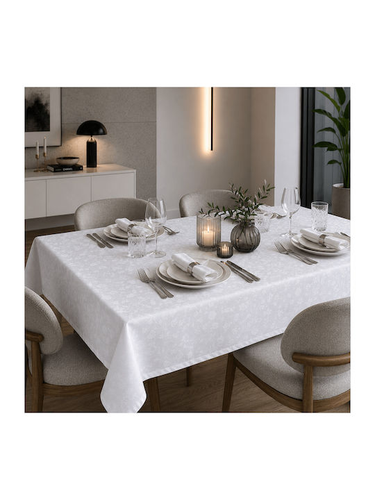 Astron Italy Τραπεζομάντηλο White 140x140εκ.