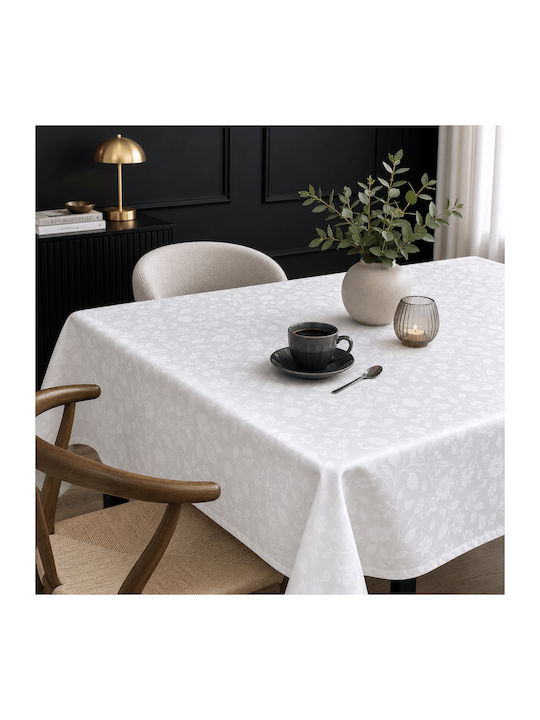 Astron Italy Tablecloth Set 7pcs White 140x180cm