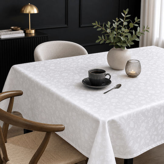 Astron Italy Tischdecken Set 9Stücke Weiß 140x220cm