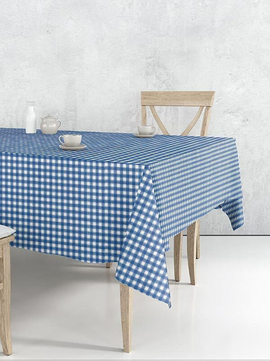 Sunshine Fustă Pătrată Rezistent la pete 5467 Albastru 140x140cm