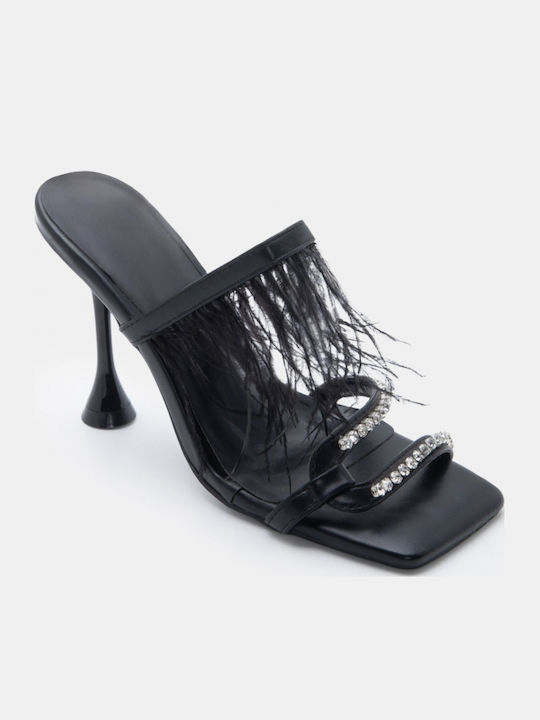Sandals with Strass Black