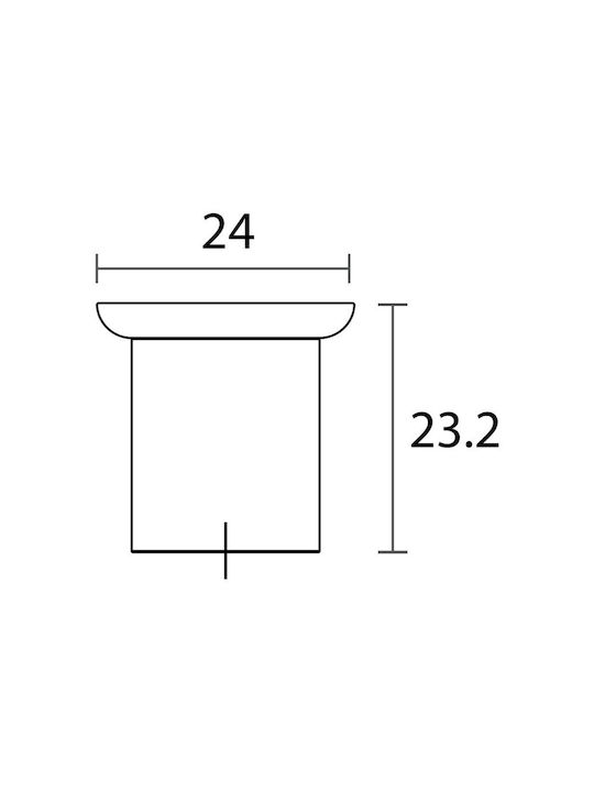 Πόμολα Επίπλων Convex 286