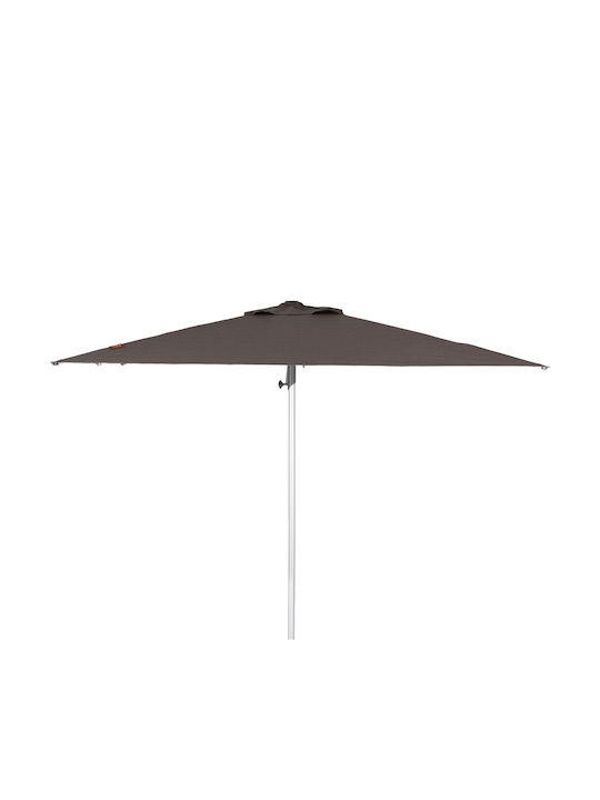 Professioneller Quadratischer Aluminium Garten- und Terrassen-Sonnenschirm Gladell Graue 3x3m