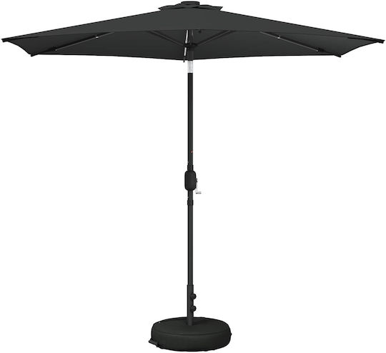 Aluminum Grey Garden & Terrace Parasol 2.7x2.7xHeight 2.35m