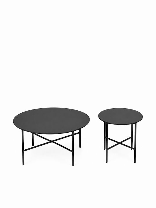 Garten- und Outdoor-Möbelsets 4 Stück Grau mit Kissen