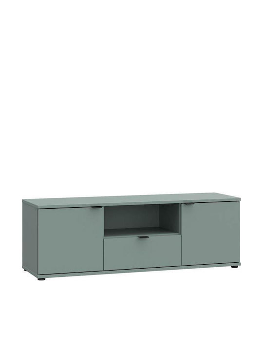 Телевизионно Мебел Сив М130xД42xВ44cm