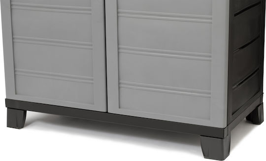 Двукрилен гардероб Пластмаса с 4 рафтове 70x43x180бр