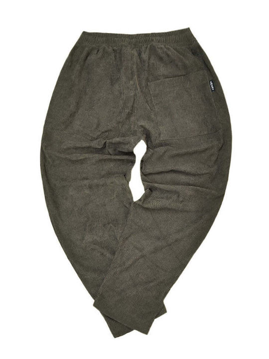 Hose Elastisch khaki