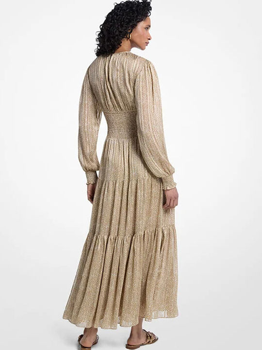 Summer Maxi Beige Dress