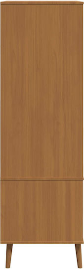 Dulap cu ușă dublă Caramel 90x55x175cm
