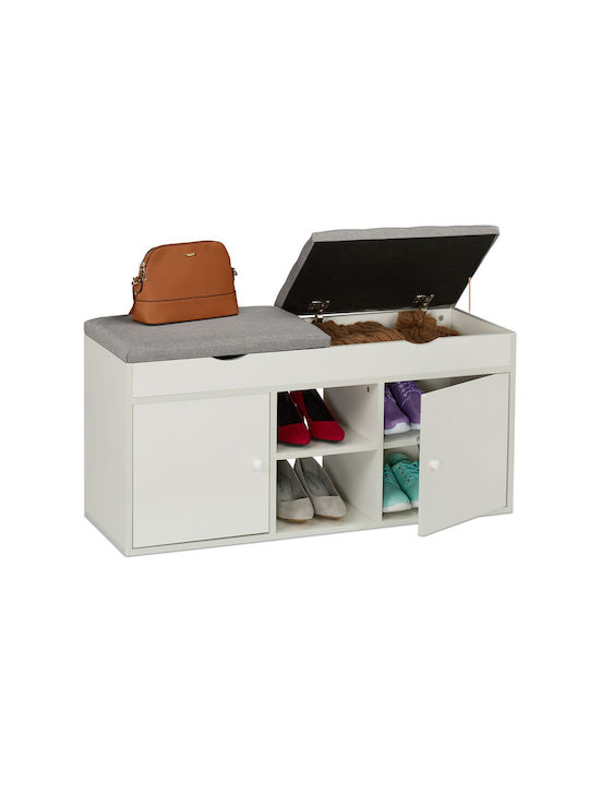 Dulap Pentru Pantofi Din Lemn 100x34x49.5cm