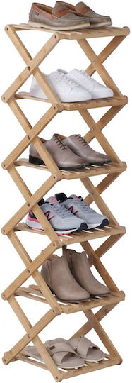Organizator Pantofi din Bambus 84x28x28cm 10053047_406 Organizator Pantofi din Bambus 84x28x28cm 10053047_406