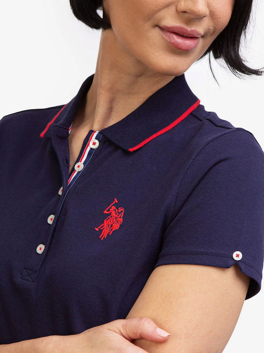 Summer Mini T-Shirt Dress Navy Blue