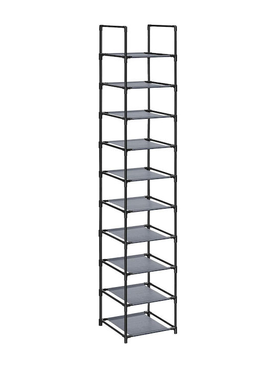 Stoff Schuhschrank 33x33x173cm