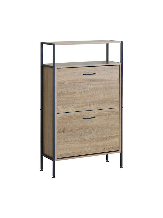 Metall Schuhschrank Alderwyn 63x24x105cm