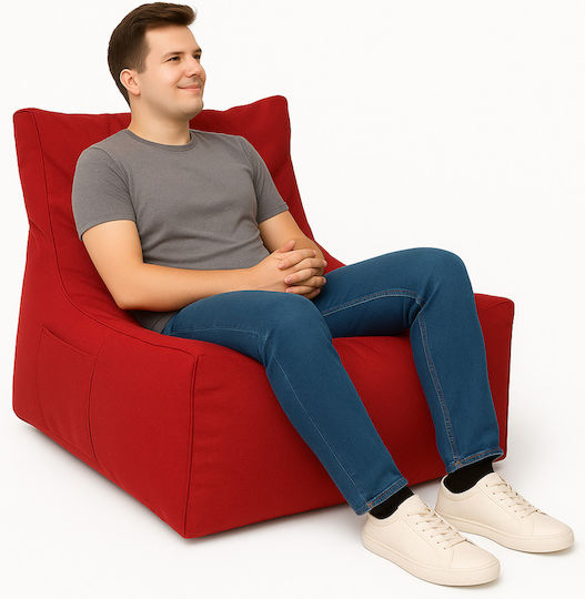 Bean Bag Sofa Waterproof Pear 75x65x70cm
