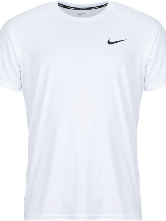 Nike Hydroguard UPF 40+ Men's Short Sleeve Sun Protection Shirt White
