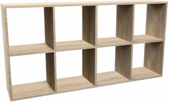 Malax Sonoma Bookcase 147x4x75cm Malax Sonoma Bookcase 147x4x75cm